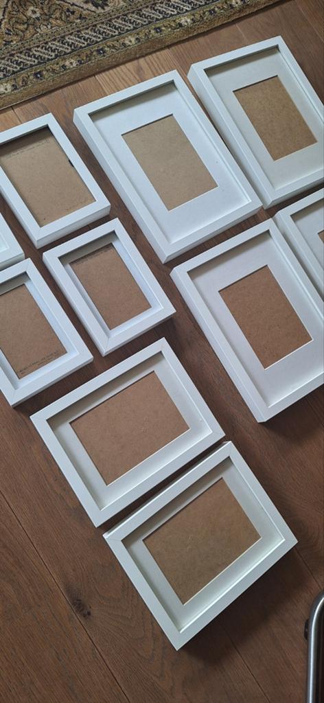 IKEA Ribba Lijsten - Diverse Maten (10 stuks), Huis en Inrichting, Woonaccessoires | Lijsten, Ophalen of Verzenden, Gebruikt, Hout