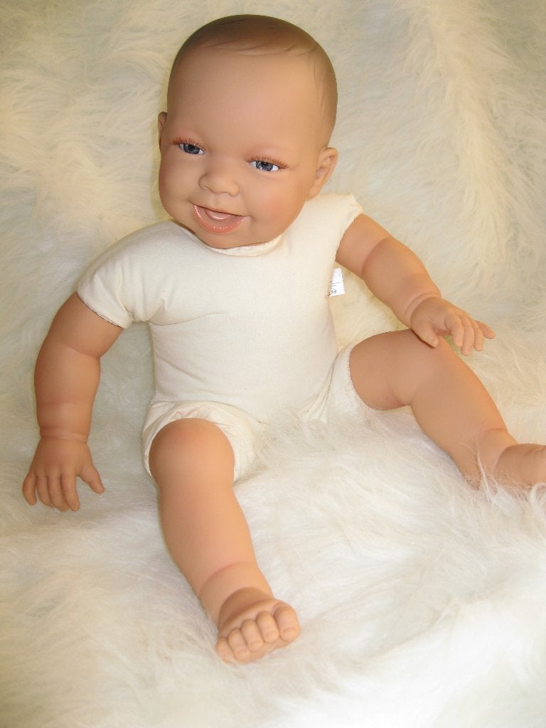 levensechte babypop 53 cm groot baby pop past babykleding, 2324HC Leiden, Selintoys, Nieuw, Ophalen of Verzenden