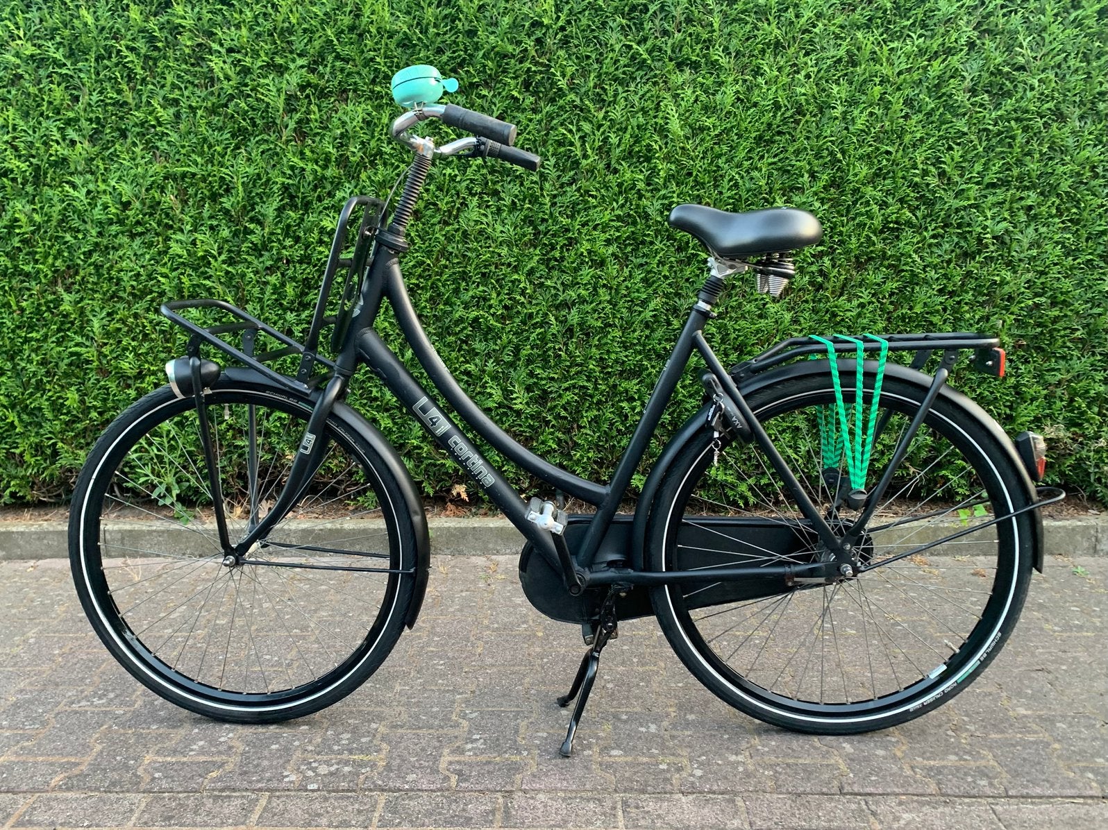 Degelijke Cortina U4 TransporT 28” 3v framem. 57 voordrager., Ophalen, Terugtraprem, Gebruikt, Versnellingen
