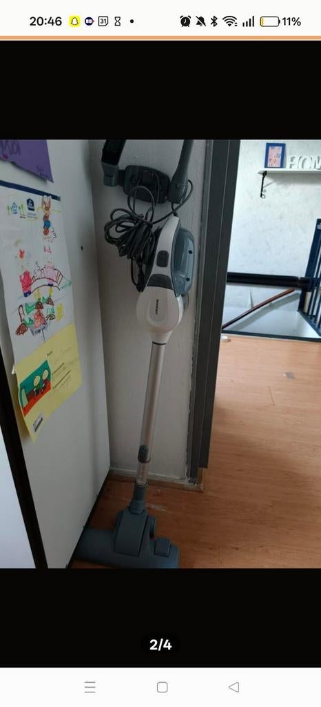 SilverCrest 2 in 1 stofzuiger, Witgoed en Apparatuur, Stofzuigers, Zo goed als nieuw, Minder dan 1200 watt, Reservoir, Ophalen of Verzenden
