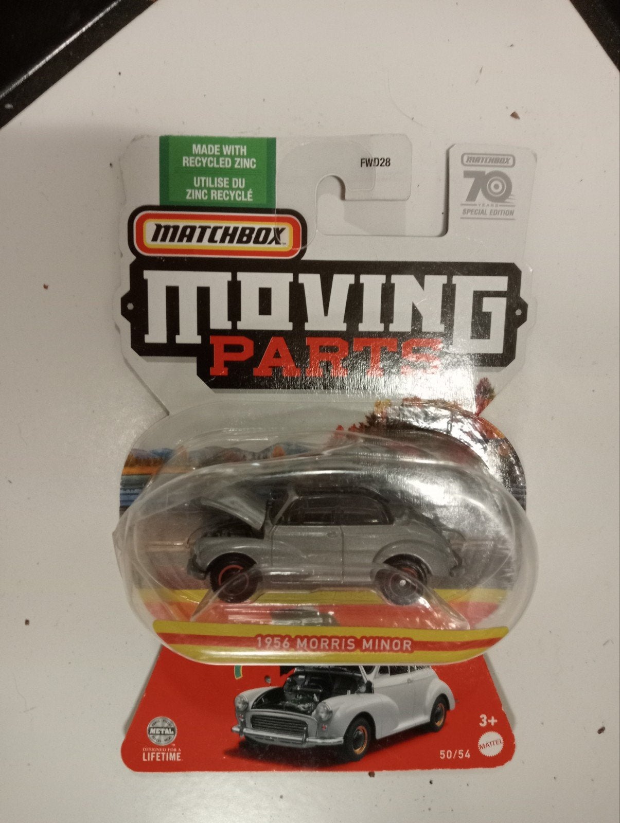 Morris Minor Matchbox moving collectibles, Ophalen of Verzenden, Auto