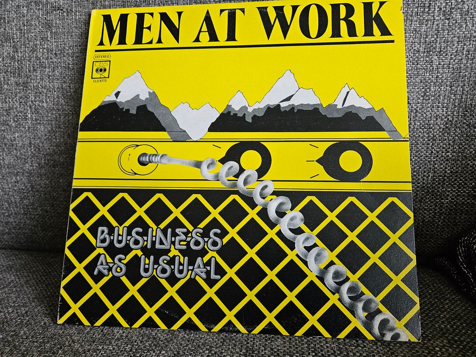 Men at Work - Business as Usual LP (Pop/Rock), LP, Ophalen of Verzenden, Zo goed als nieuw, 12 inch