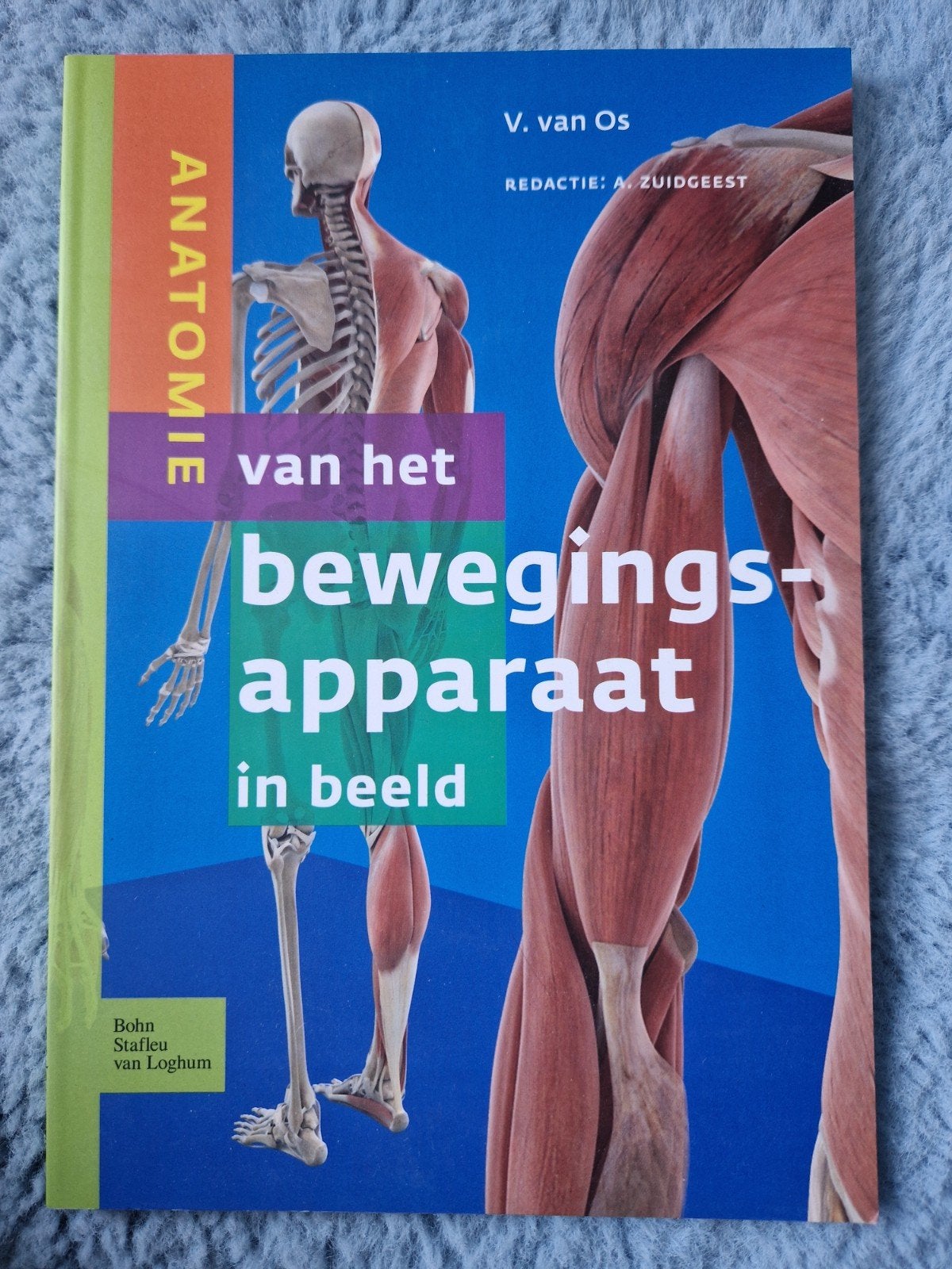 V. van OS - Anatomie van het bewegingsapparaat in beeld, Ophalen of Verzenden, Zo goed als nieuw, Natuurwetenschap, V. van OS
