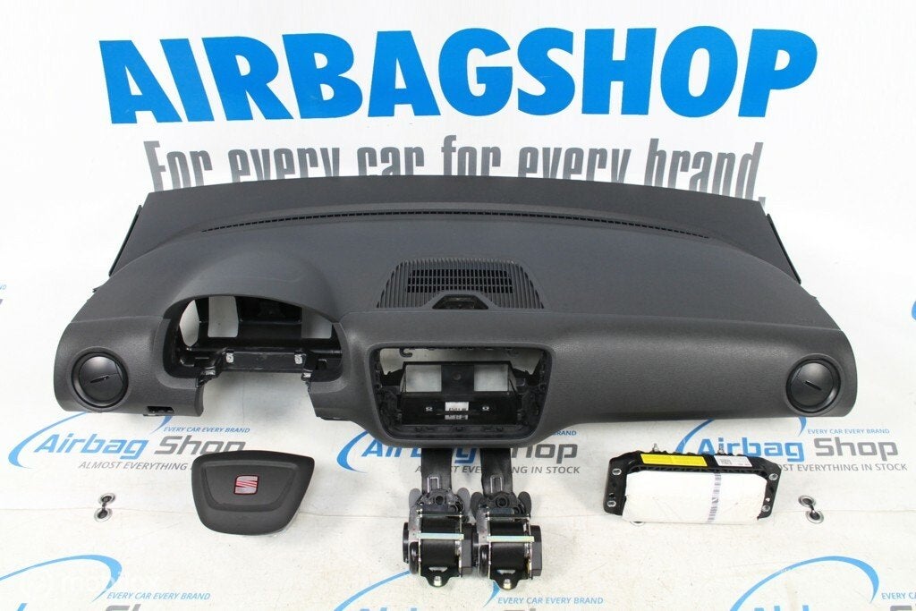 Airbag set - Dashboard zwart Seat MII (2011-2016)