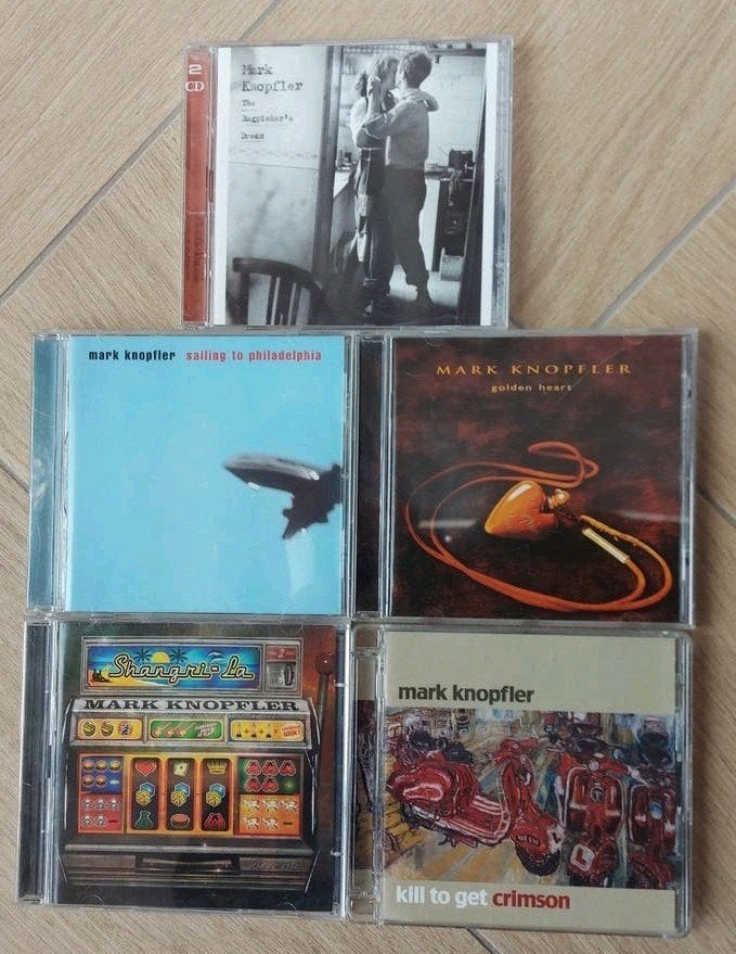 Te koop: Mark Knopfler collectie van 5 albums goede conditie, Ophalen of Verzenden, Zo goed als nieuw