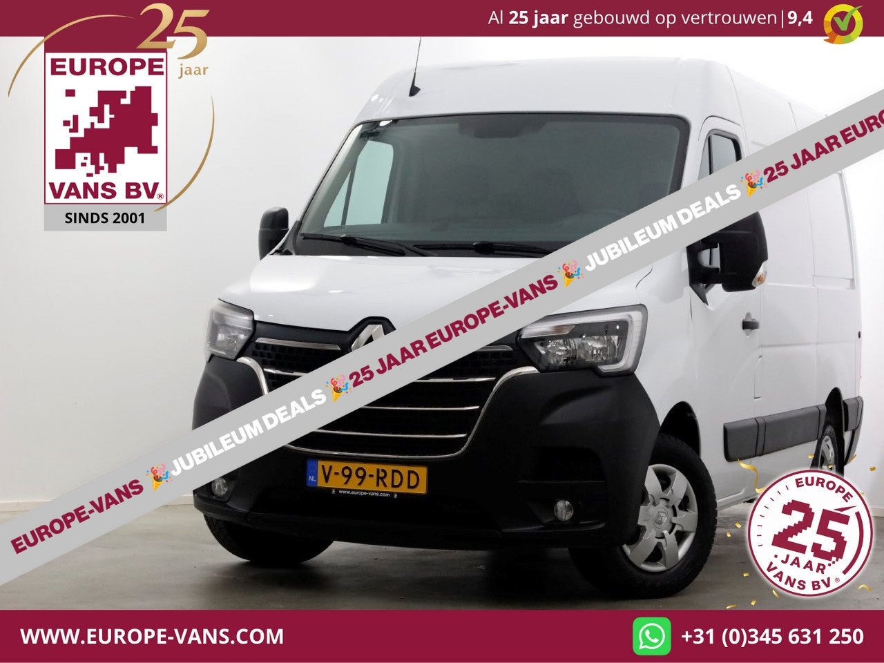 Renault Master T33 2.3 dCi 150pk L1H2 Automaat Energy Comfor, Auto's, Gebruikt, Euro 6, 4 cilinders, 150 pk