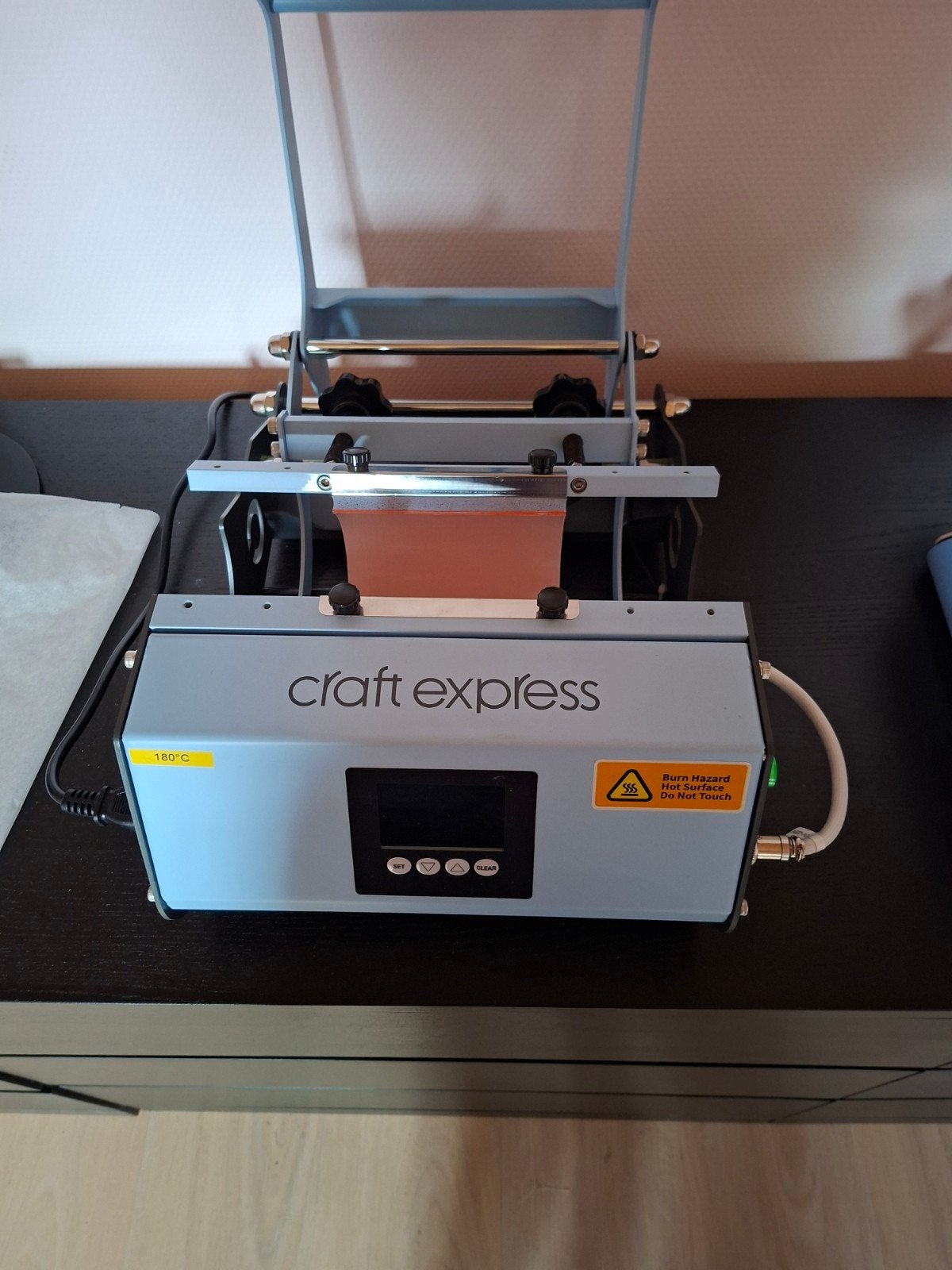 Craft Express Mokkenpers - Zo goed als nieuw, Ophalen of Verzenden