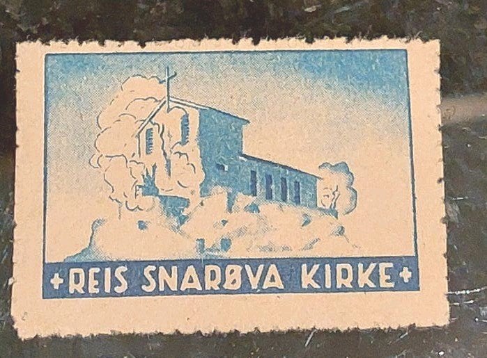 Noorwegen cinderella inzameling voor Snarøya Kirke, Ophalen of Verzenden, Noorwegen