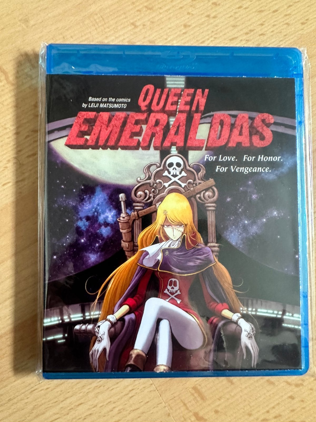 Queen Emeraldas Anime Bluray Compleet!, Ophalen of Verzenden, Zo goed als nieuw