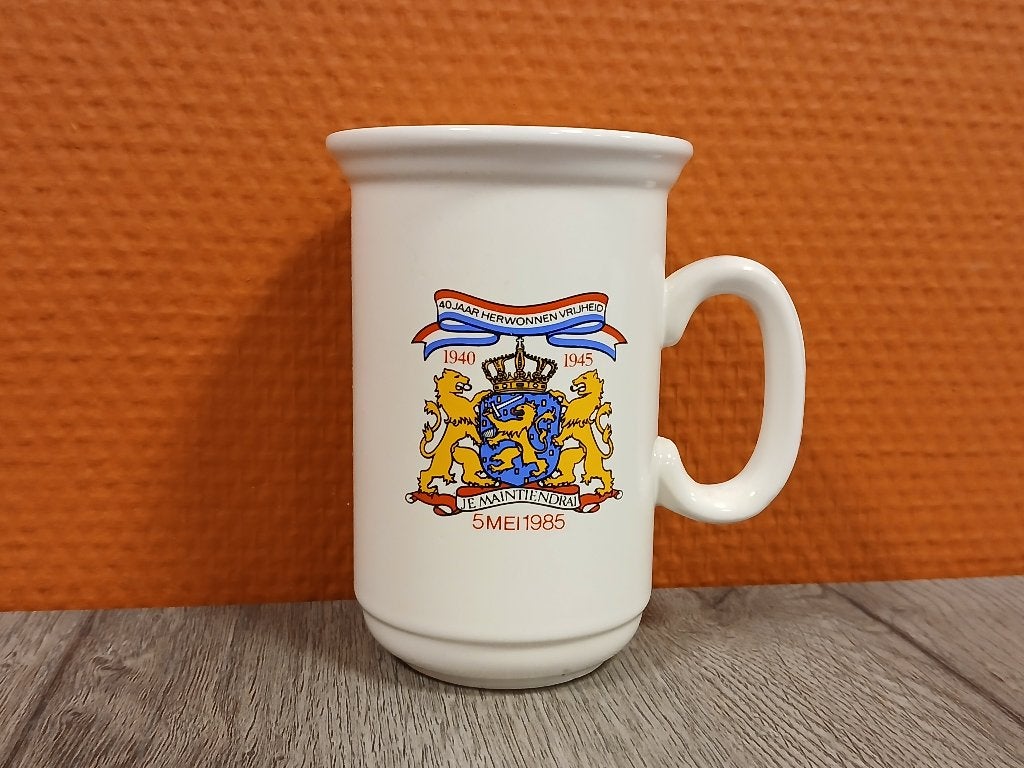 Herdenkingsmok – 40 Jaar Herwonnen Vrijheid, Ophalen of Verzenden, Overige soorten, Nederland, Overige typen