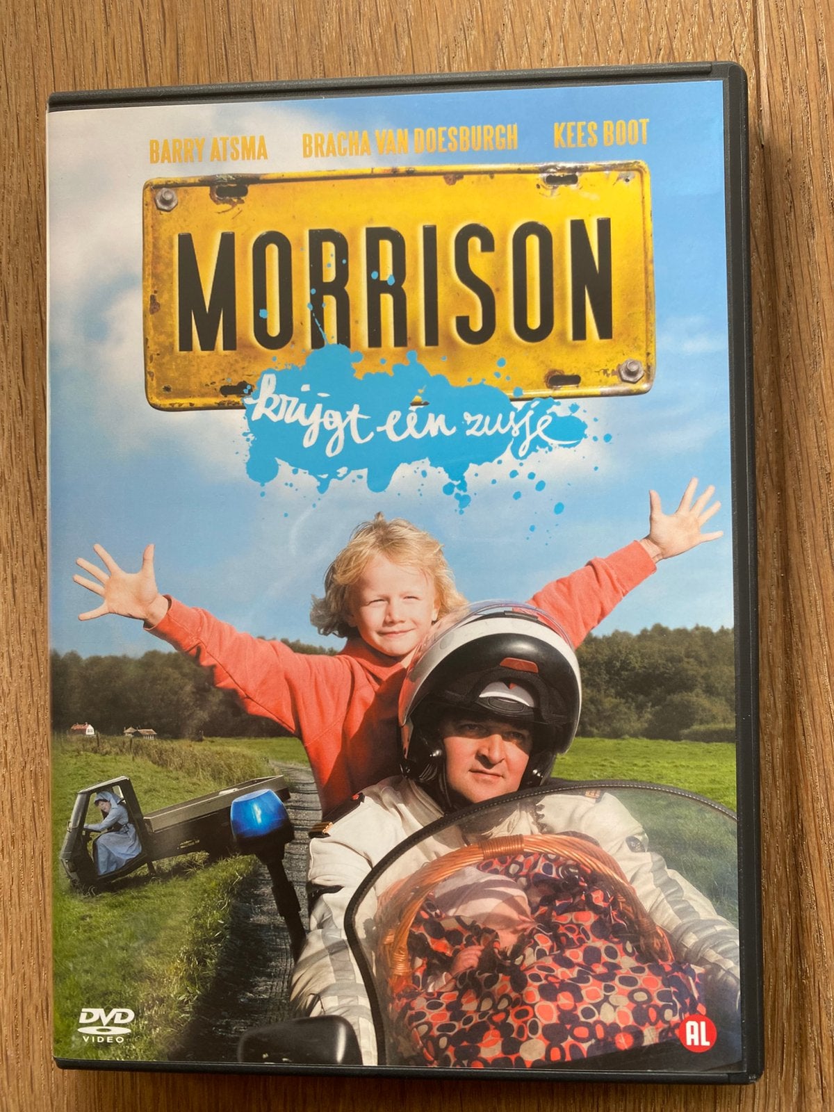 DVD Morrison krijgt een zusje, Alle leeftijden, Ophalen, Zo goed als nieuw