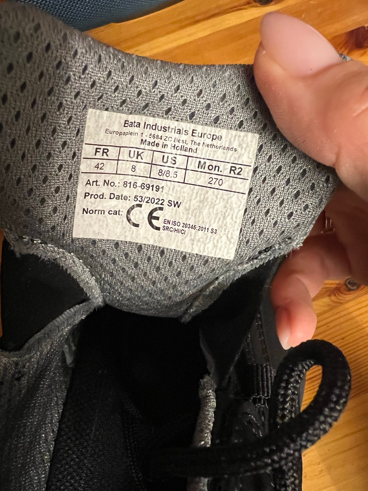 Bata Industrials Veiligheidsschoenen Maat 42, Ophalen of Verzenden, Nieuw
