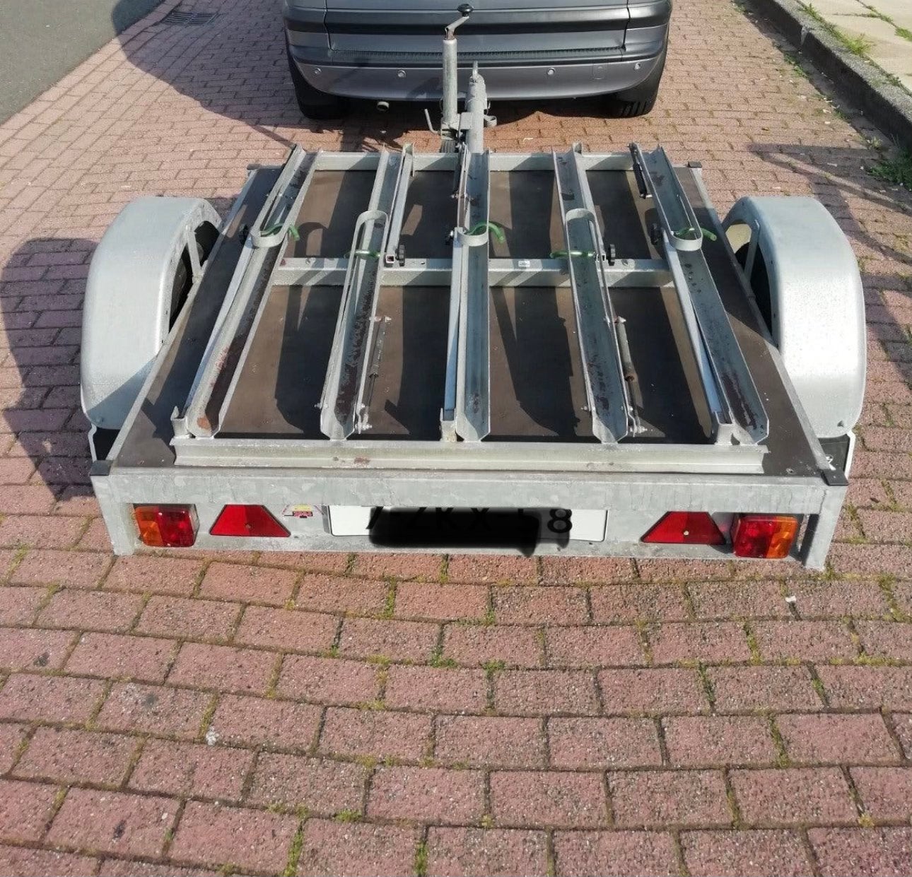 Fietsenaanhanger 5 fietsen aanhangwagen aanhanger fiets, Ophalen, Zo goed als nieuw