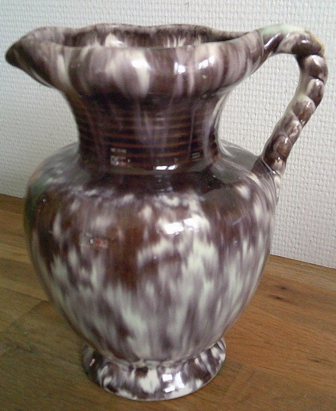 Vintage vaas /kan Jasba voetmerk 547, Antiek en Kunst, Ophalen of Verzenden