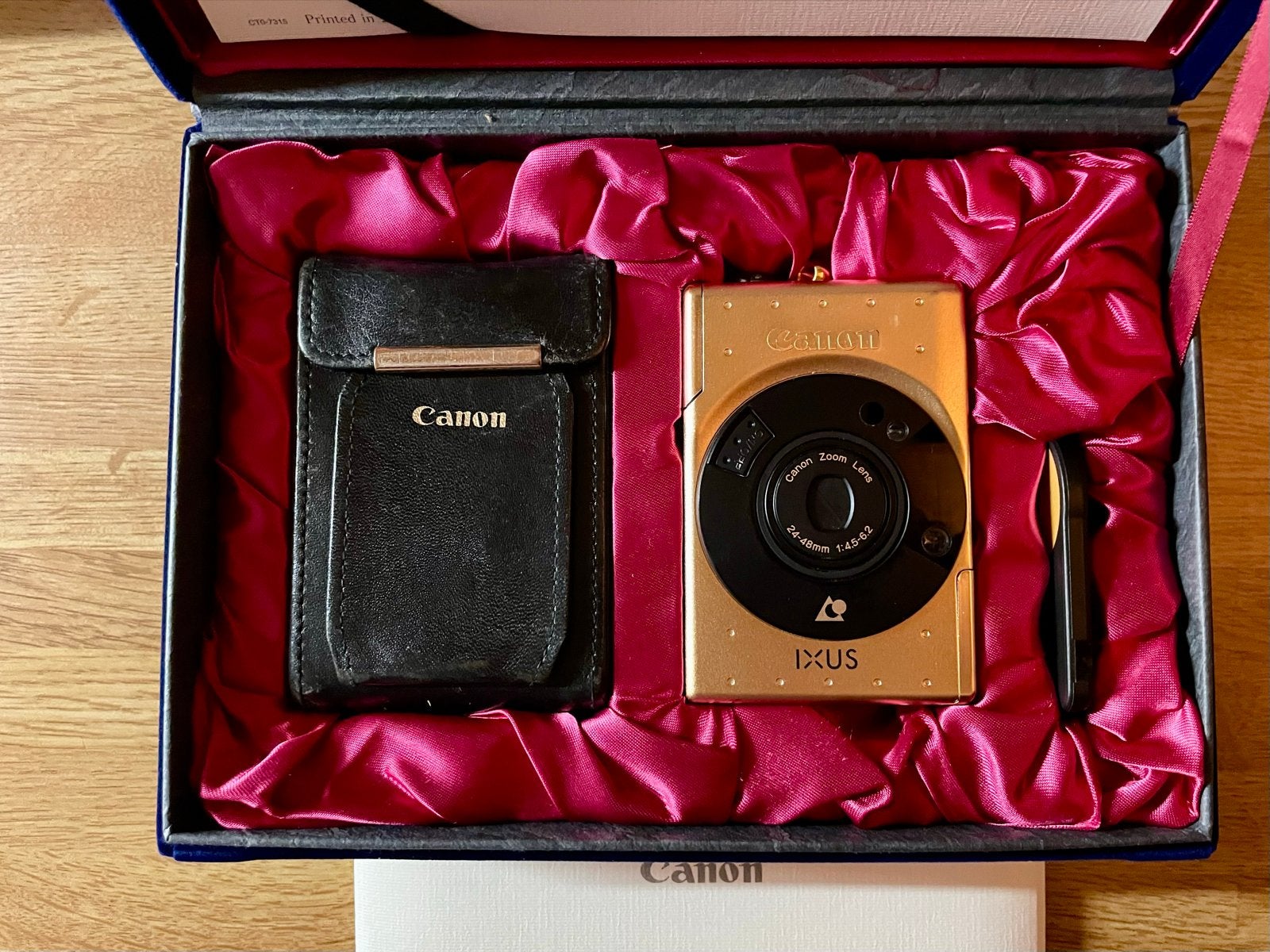 Canon IXUS Limited Edition 60th Anniversary Camera, Ophalen of Verzenden, Zo goed als nieuw, Compact, Canon