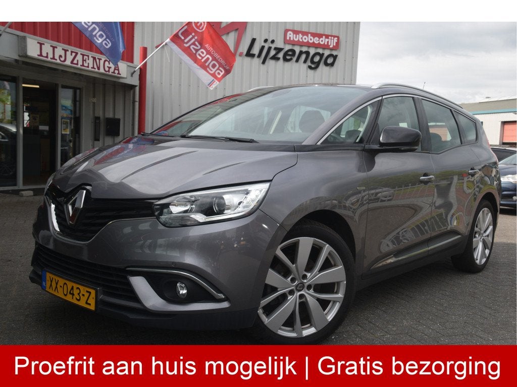 Renault Grand Scénic 1.3 TCe Limited 7p. Carplay | DAB | Ke, Auto's, Renault, Stof, Euro 6, 4 cilinders, Met garantie (alle)