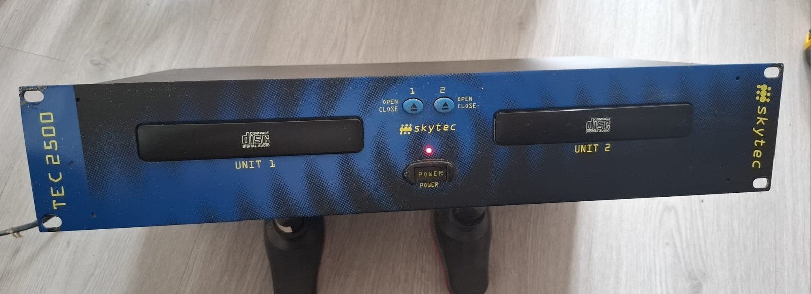 Skytec TEC 2500 CD-speler - Dubbele CD-speler, Ophalen of Verzenden, Gebruikt, Overige merken