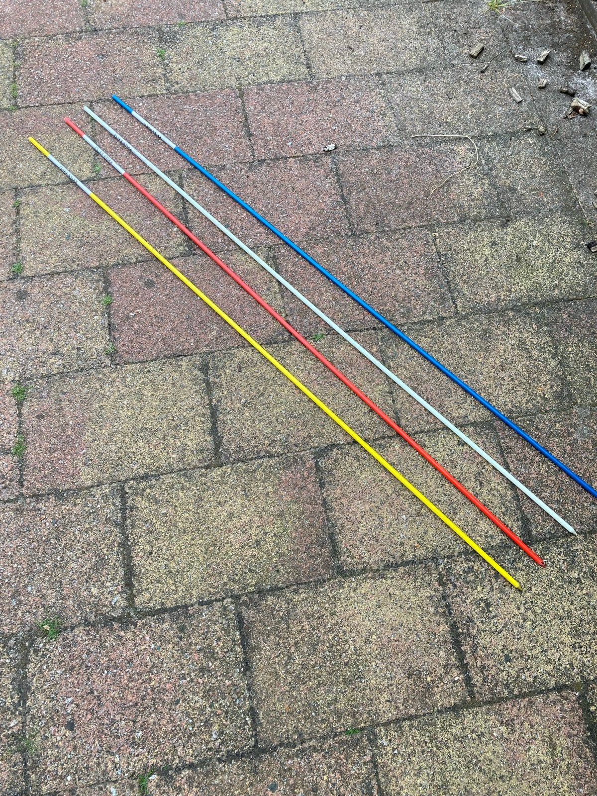 3 Golf Flixx Stixx 120 cm - Oplijnstokken Driving Range, Ophalen, Gebruikt, Overige typen, Overige merken