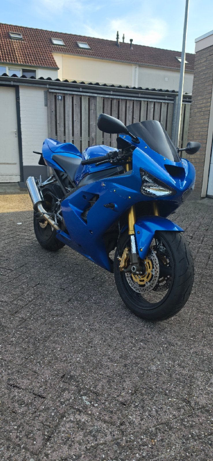 Kawasaki Ninja ZX-6R 636 uit 2003, Motoren, LED Verlichting, 636 cc, 4 cilinders, Motorrijbewijs A