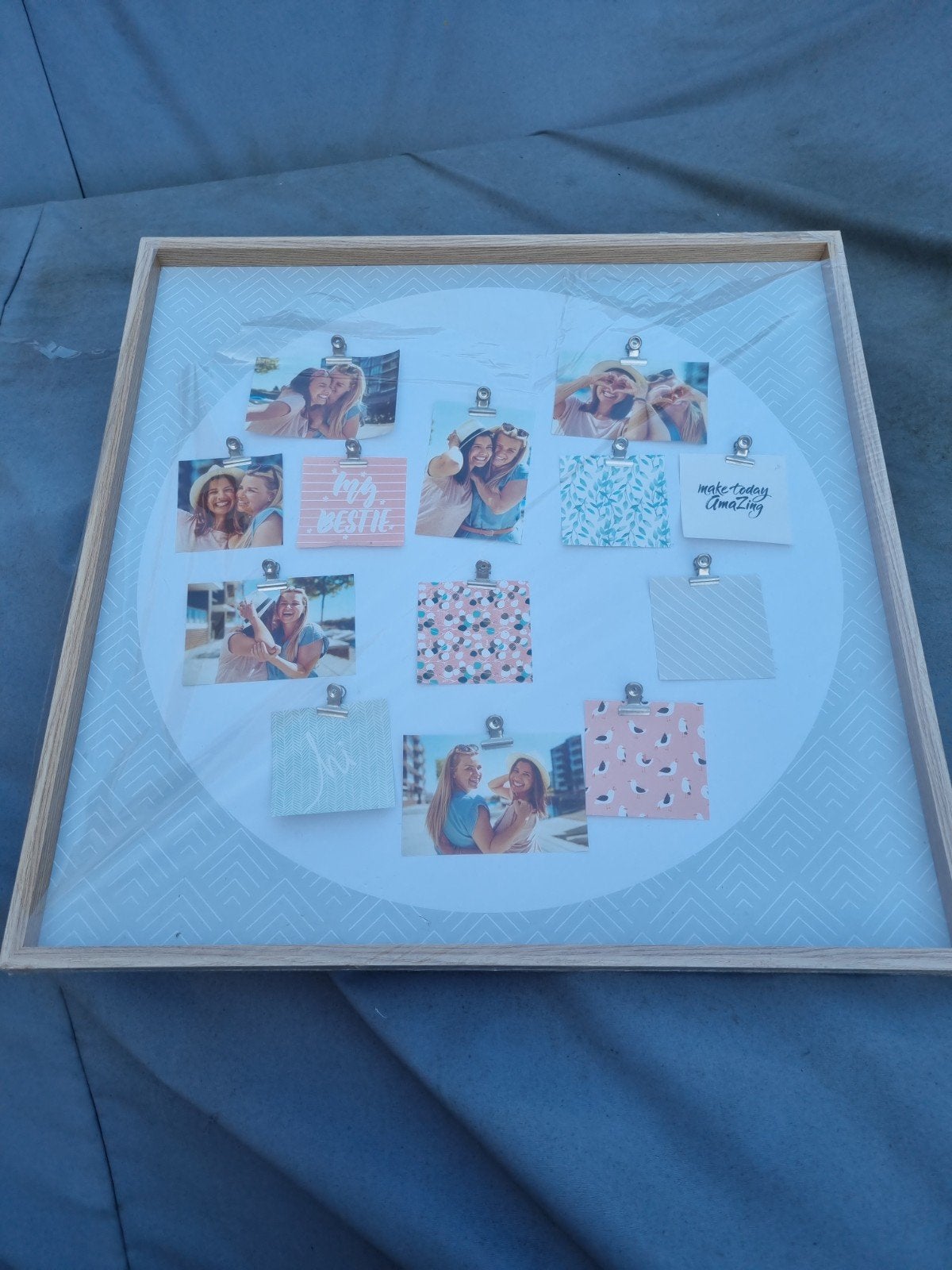 Fotolijst met clips voor meerdere foto's, Hangend, Nieuw, Ophalen of Verzenden, Fotolijst