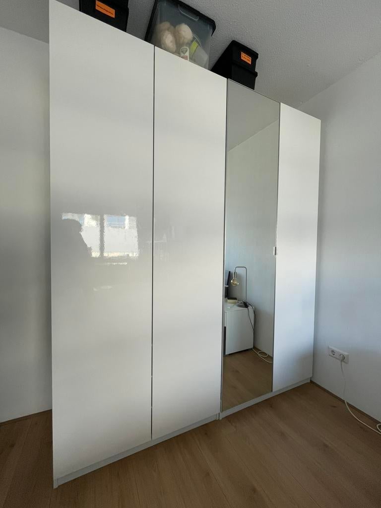 PAX Kledingkast, Huis en Inrichting, Kasten | Kledingkasten, Ophalen, Glas, Met deur(en), 100 tot 150 cm