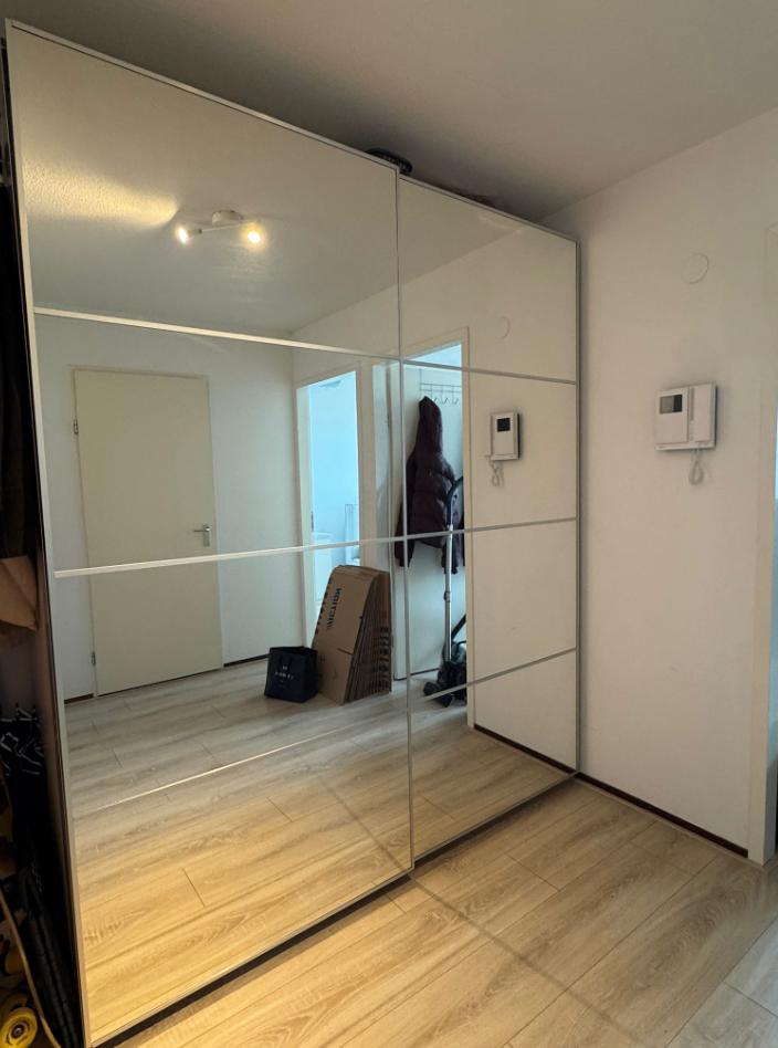 PAX Mirror Doors (Wardrobe not included), Ophalen, Gebruikt, 200 cm of meer, 50 tot 100 cm