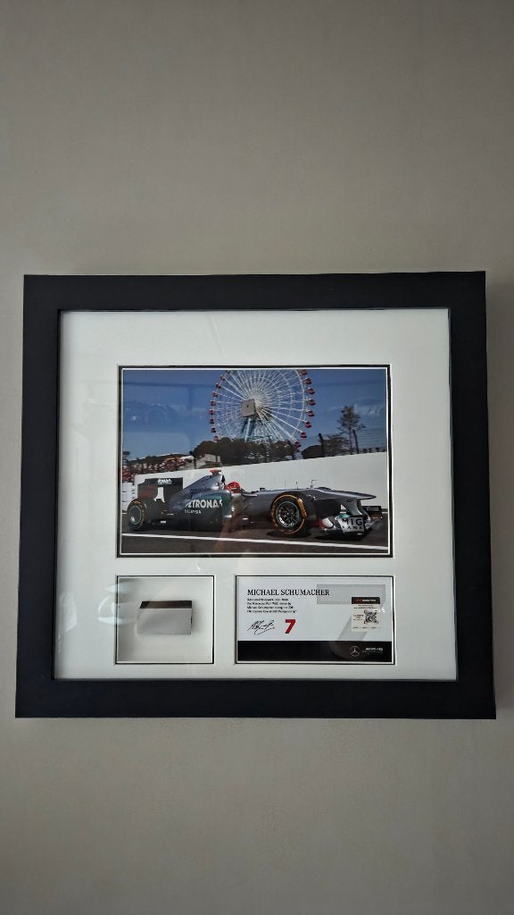 F1 Authentics Micheal Schumacher Bodywork & Photo, Ophalen, Nieuw, Formule 1
