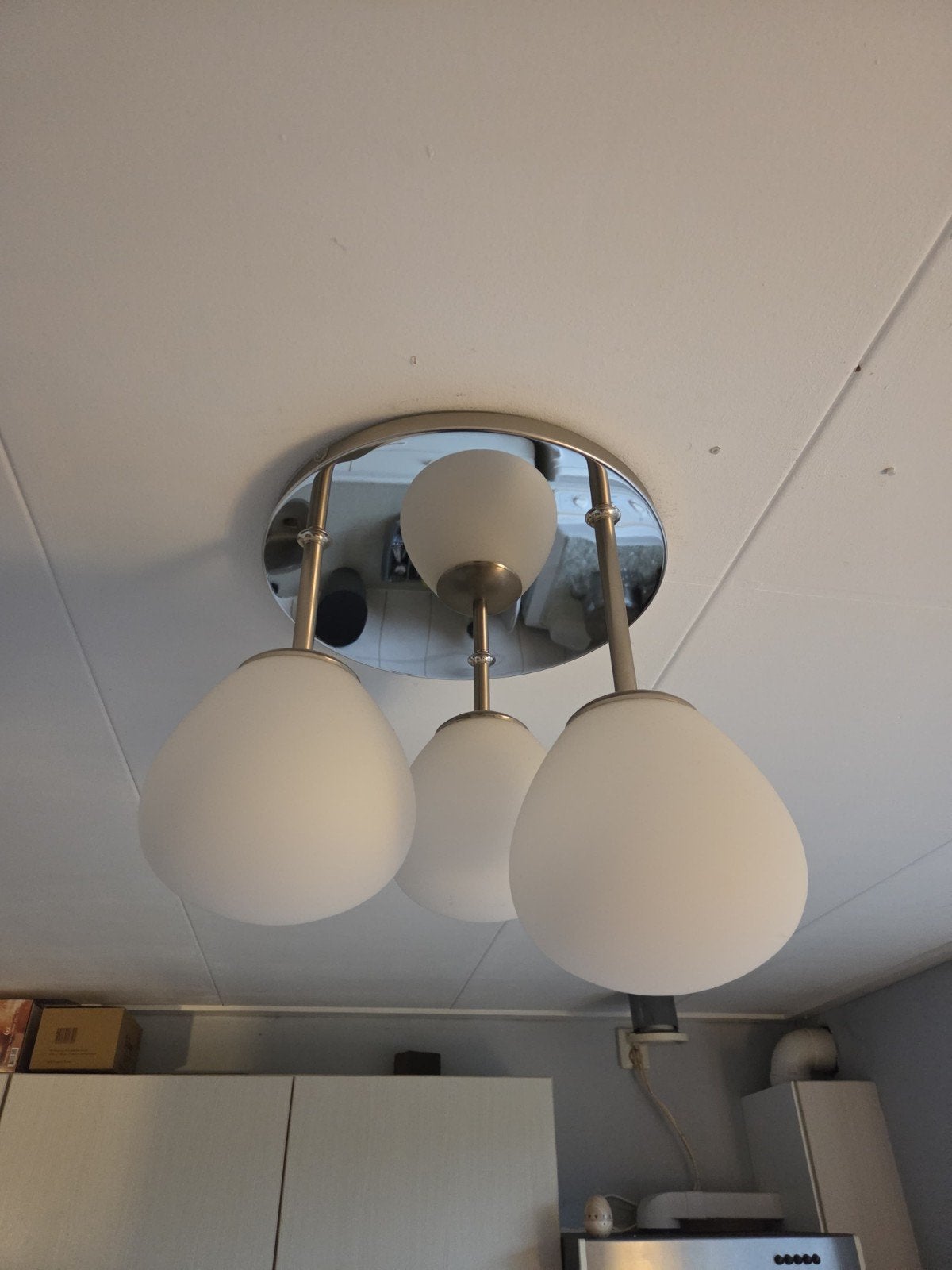 Dejsa ikea plafondlamp, Ophalen of Verzenden, Gebruikt
