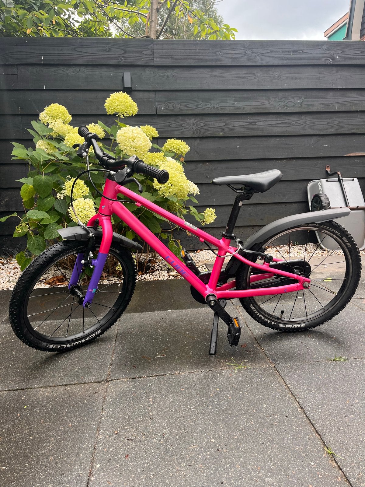 CUBE NUMOVE 160 FUCSIA/PLUM, Fietsen en Brommers, Ophalen, Zo goed als nieuw, Velgrem, 16 tot 20 inch