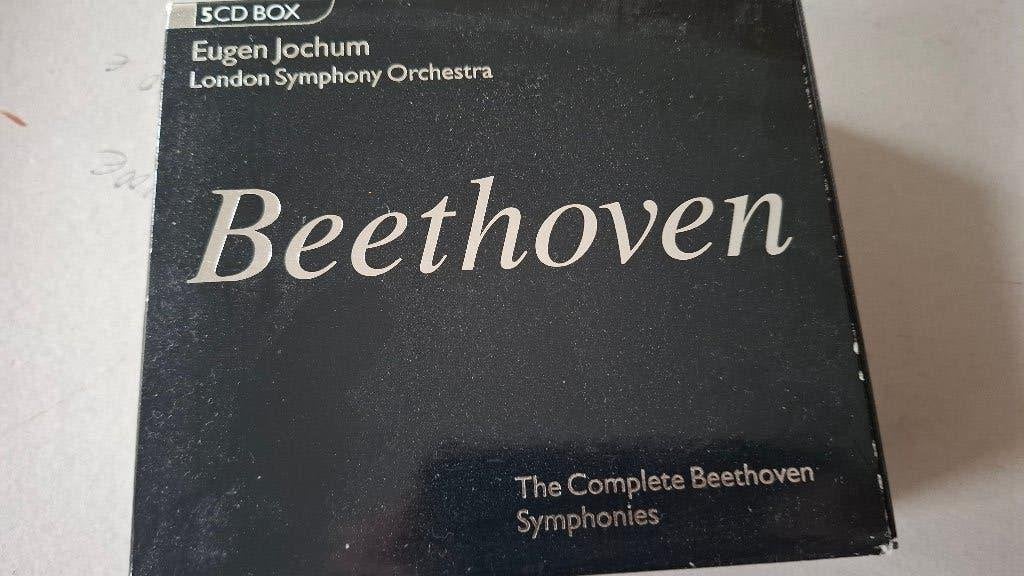 Beethoven The Complete Symphonies 5 CD's, Verzenden, Classicisme, Zo goed als nieuw, Kamermuziek
