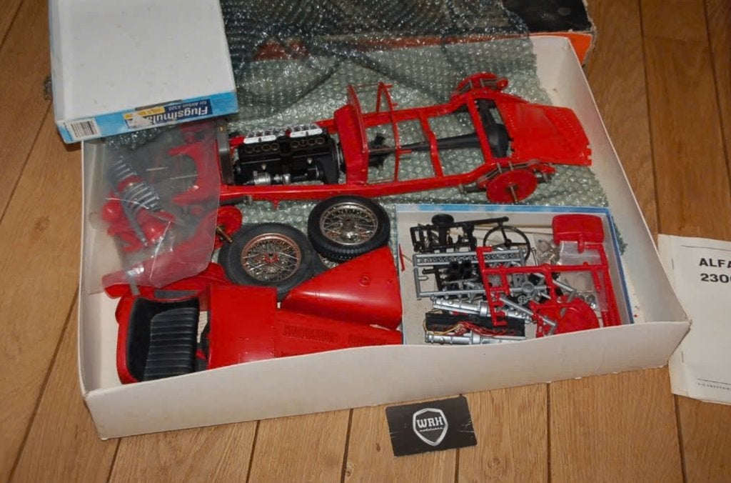 1:8 POCHER ALFA ROMEO 8C MONZA see info USED WRH, Hobby en Vrije tijd, Verzenden, Gebruikt, 1:5 t/m 1:8, Auto