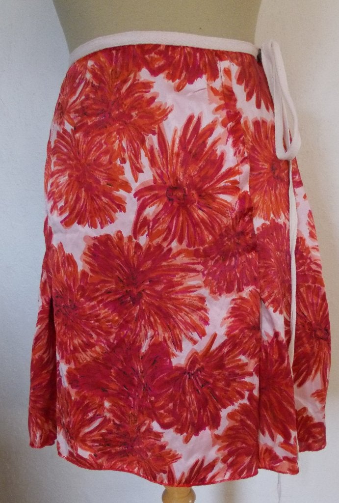 Mooi 100% silk print rokje van Belgische Just in Case! 38, Maat 38/40 (M), Verzenden, Nieuw, Boven de knie