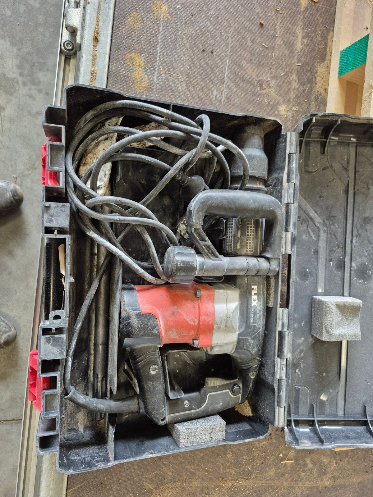 Flex Kango voor licht sloopwerk - Krachtige breekhamer, Boor- en/of Breekhamer, Ophalen of Verzenden, Klopboormechanisme, Gebruikt