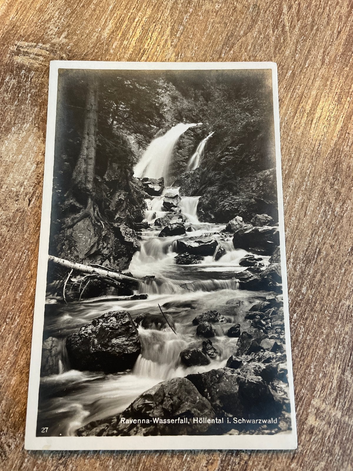 Ansichtkaart Ravenna-Wasserfall, Höllental i. Schwarzwald, Ophalen of Verzenden, Voor 1920, Ongelopen, Duitsland