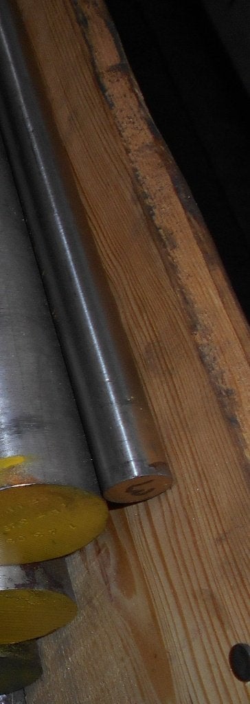 RVS303, rond staf, Ø55 mm, automaten RVS, Ophalen, Nieuw, Overige metalen