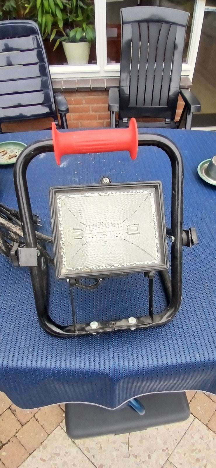 Kelfort ART. 300 bouwlamp met statief, Ophalen, Gebruikt, Met statief, Lamp met armatuur