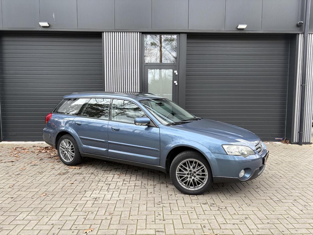 Subaru Outback 2.5i, Auto's, Subaru, Automaat, Stof, 4 cilinders, Blauw