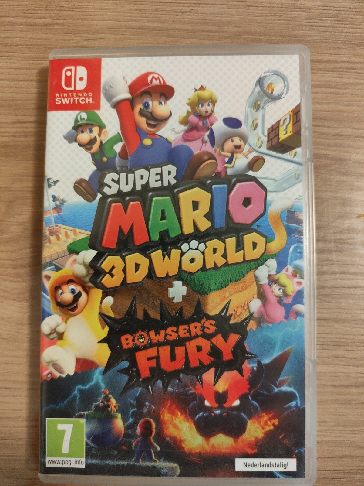 Super Mario 3D World + Bowser's Fury - Nintendo Switch, Eén computer, Ophalen of Verzenden, Zo goed als nieuw, 3 spelers of meer