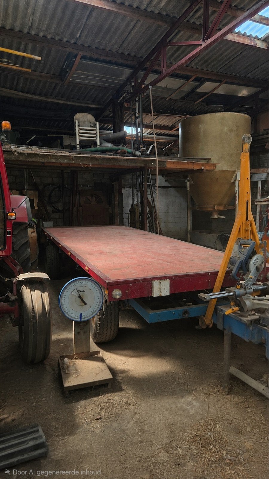 Platte wagen op kenteken, Ophalen of Verzenden, Transport
