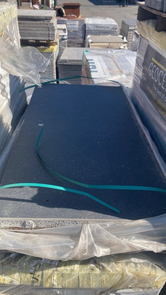 Geoceramica 60x120x4 (48 stuks), Ophalen, Nieuw, Beton, Terrastegels