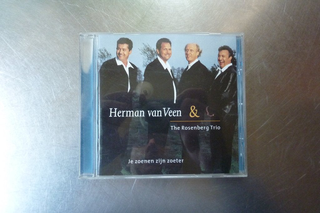 Herman van Veen & The Rosenberg Trio - Je Zoenen Zijn Zoeter, Ophalen of Verzenden, 1990 - 1999, Zo goed als nieuw