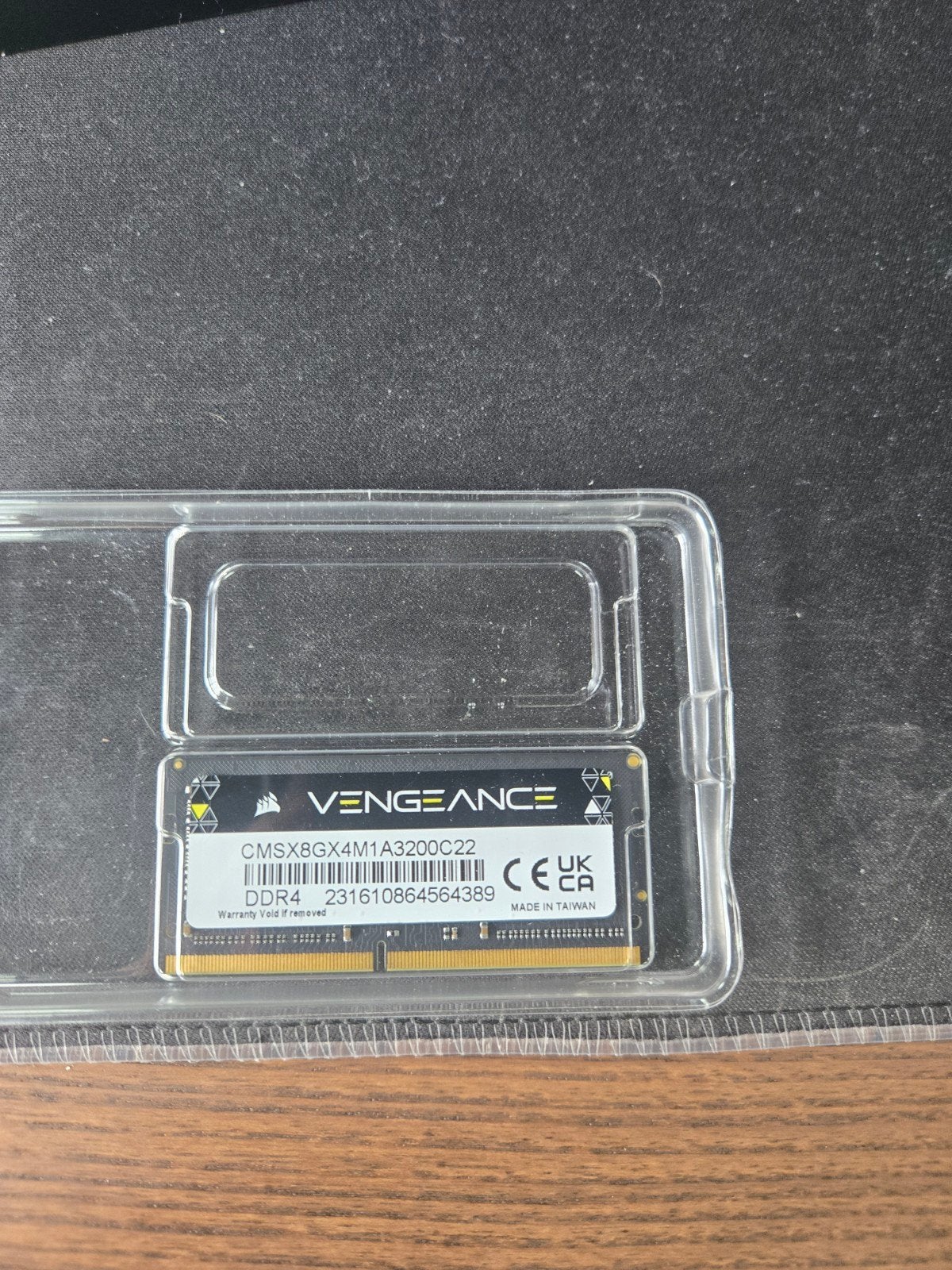 Corsair Vengeance SODIMM DDR4 8GB 3200MHz RAM, Computers en Software, DDR4, 8 GB, Ophalen of Verzenden, Zo goed als nieuw