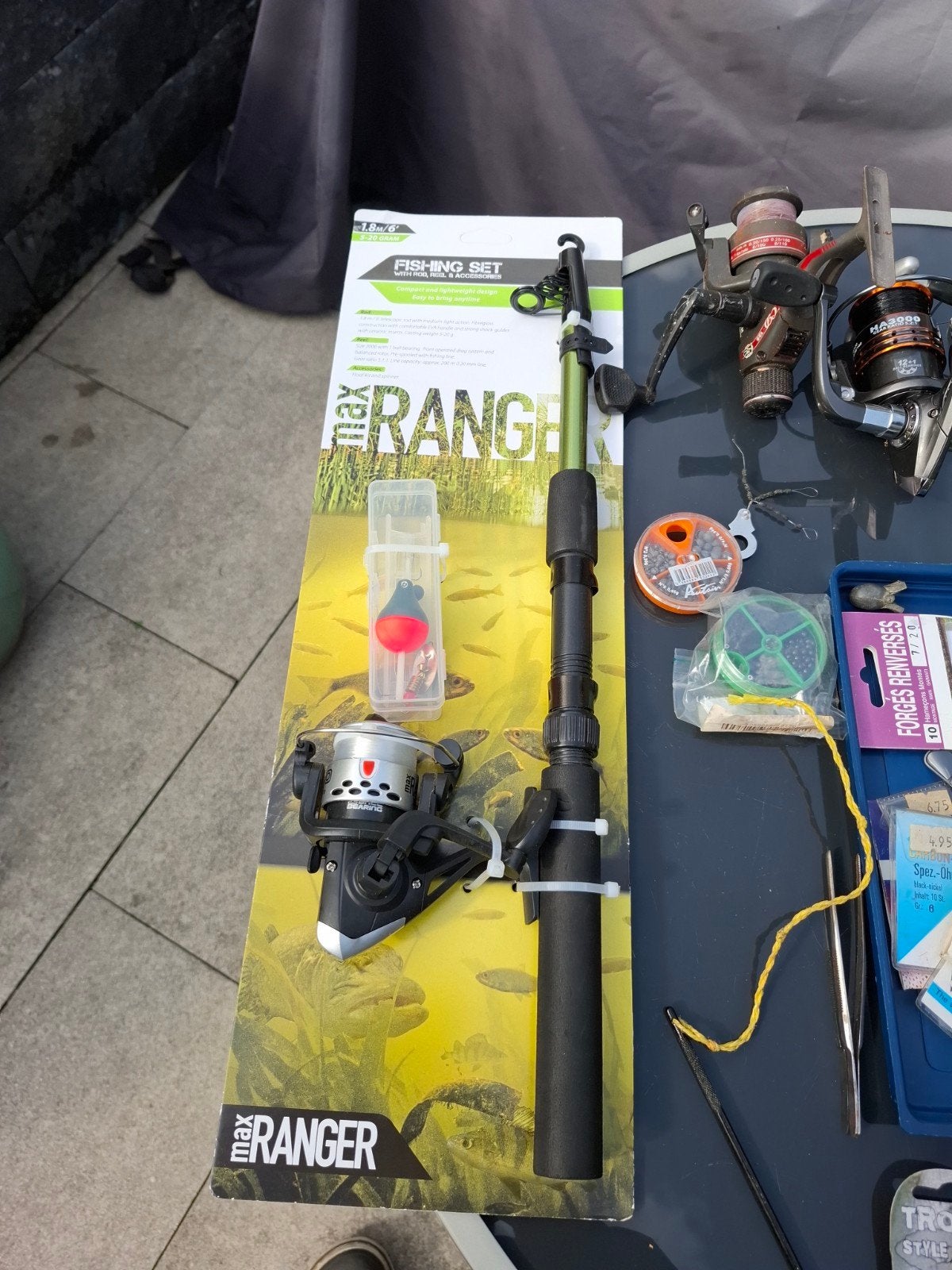 Tekoop visspullen, Watersport en Boten, Ophalen, Molen
