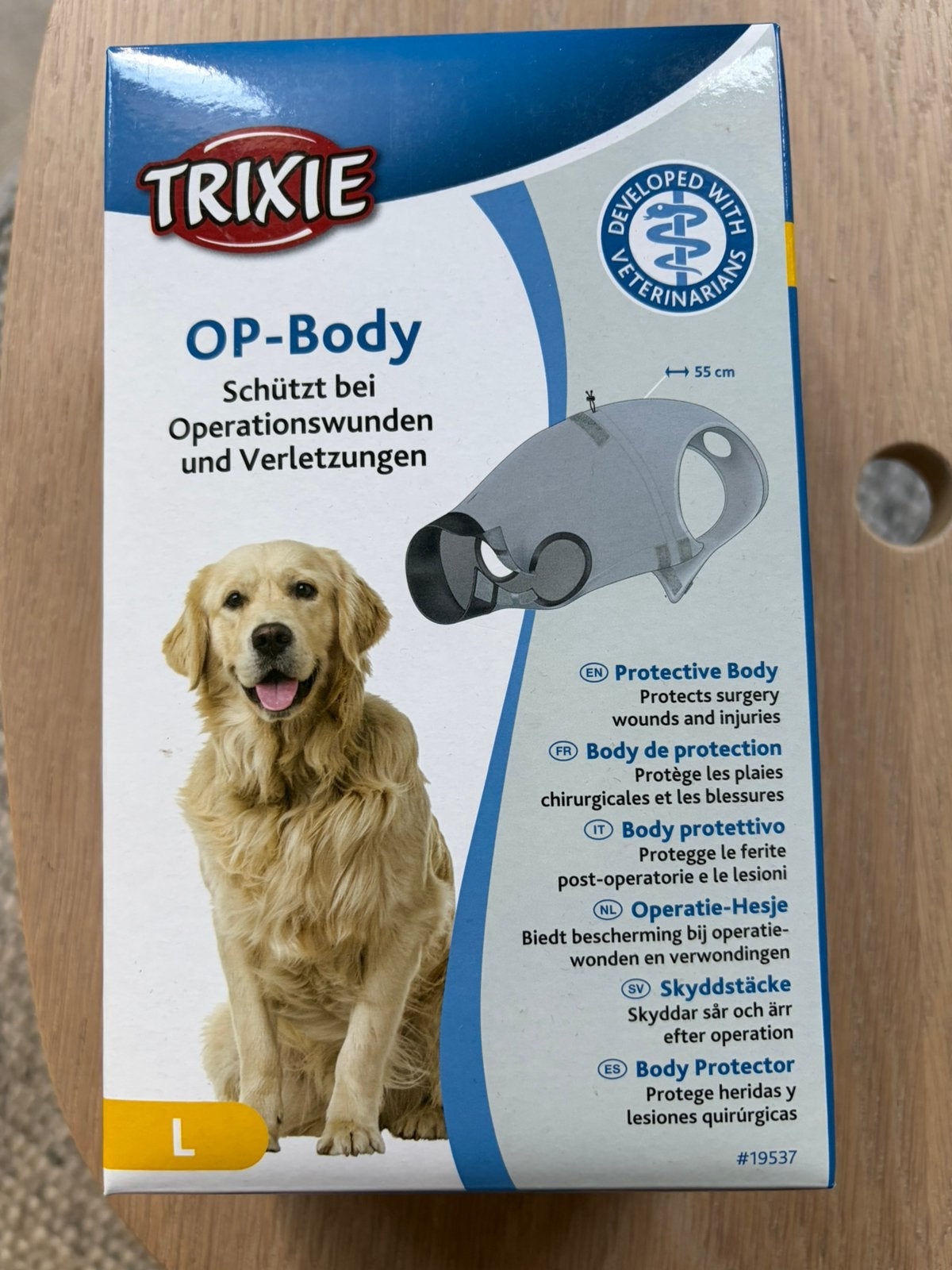 Trixie honden operatie hesje mt L, Trixie, Ophalen of Verzenden, Zo goed als nieuw, Overige typen