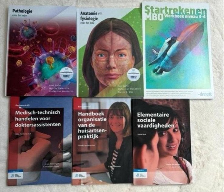 Boeken Doktersassistent mbo4, Ophalen, Gamma, Gelezen, MBO