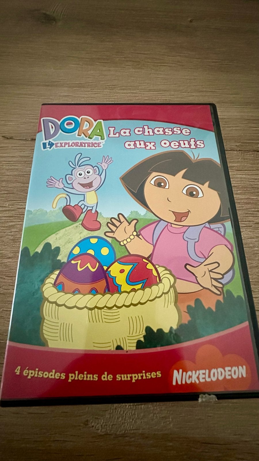 Dora the Explorer: La Chasse aux Oeufs DVD (NL/EN/FR), Gebruikt, Alle leeftijden, Nederlands, Tv-serie