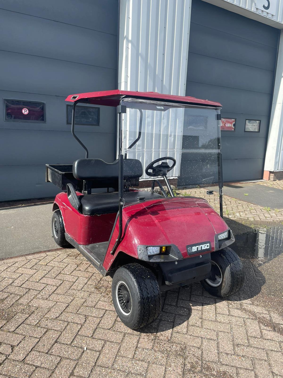 Ezgo Golfkar elektrisch met bakje, Verzenden, Gebruikt, Golfkar, Overige merken