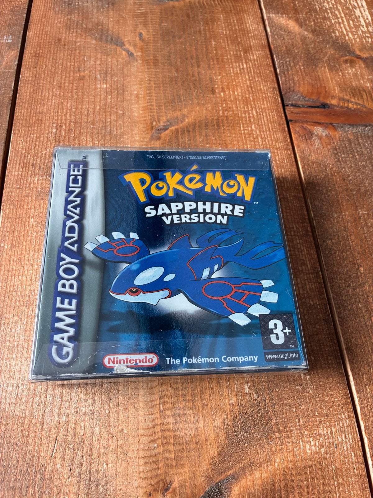 Pokémon Sapphire Version - (GBA) - Compleet!, Spelcomputers en Games, Games | Nintendo Game Boy, 1 speler, Ophalen of Verzenden
