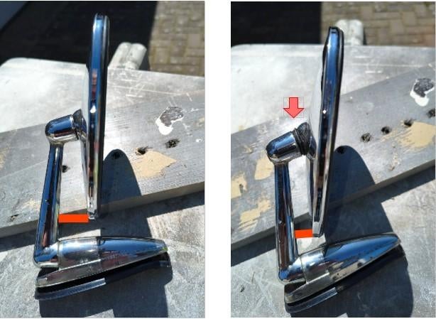 Volvo amazon slecht zicht in spiegel, Ophalen of Verzenden, Nieuw, Volvo