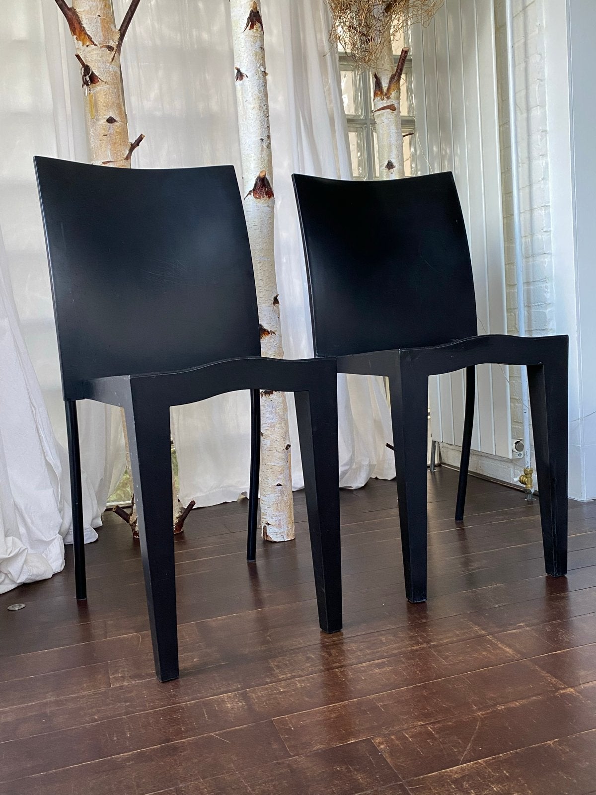 2x Kartell Miss Global stoelen van Philippe Starck, Ophalen, Kunststof, Gebruikt, Twee